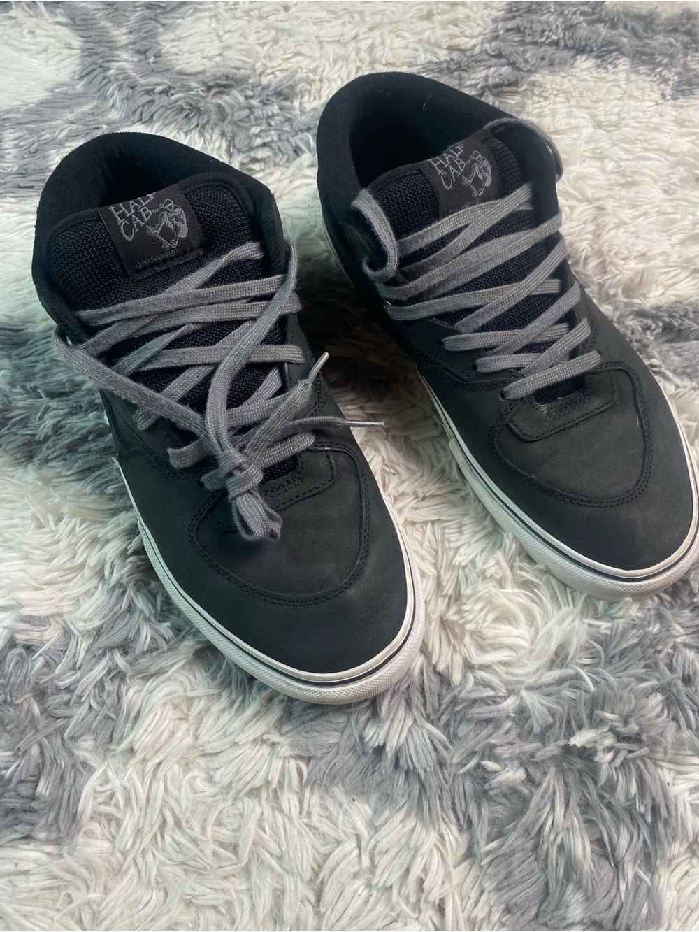 Vintage Authentic 1992 Vans Half Cab Pro Leather Skateboard Shoes Mens Size 11